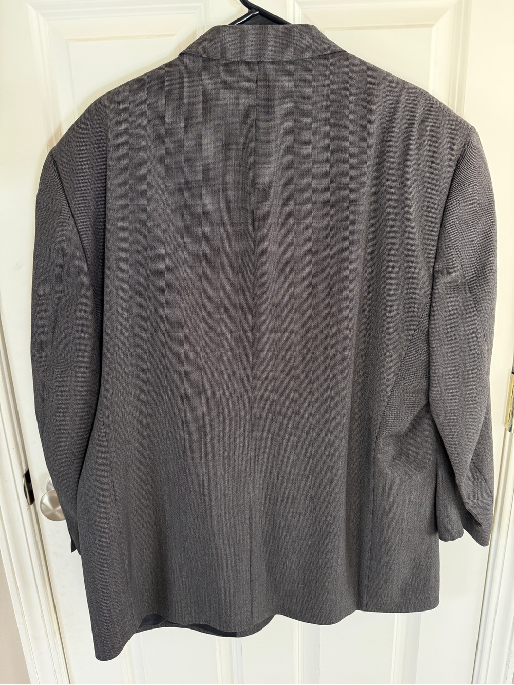 46R Hart Schaffner & Marx Gray Three-Button Sport Coat Blazer Union Made - Picture 2 of 11